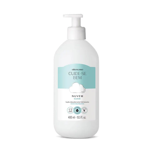 O Boticário Cuide-Se Bem Nuvem (Cloud) Moisturizing Lotion 400ml